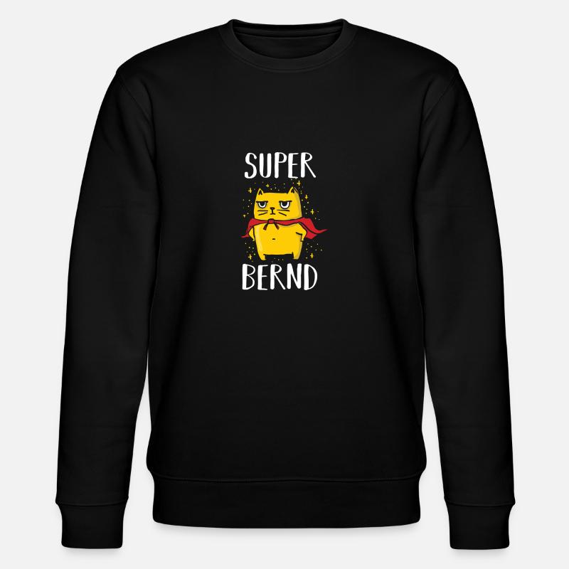 Bernd - Stanley/Stella CHANGER Unisex Organic Sweatshirt - black