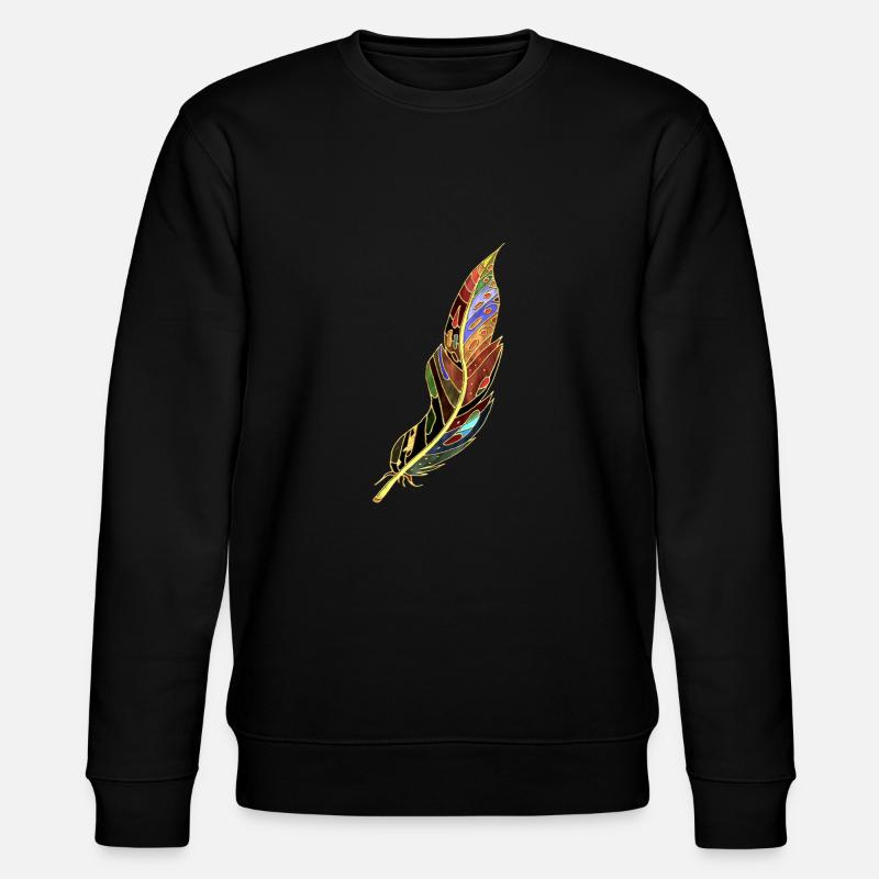 Feather - Stanley/Stella CHANGER Unisex Organic Sweatshirt - black
