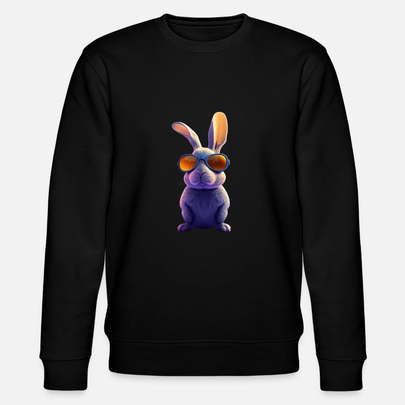 Lapin2 - Sweat bio CHANGER Stanley/Stella Unisexe - noir