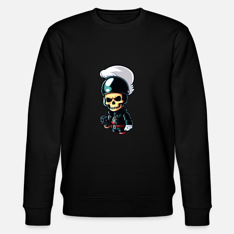 Biker-Styler genervt - Stanley/Stella Unisex Bio-Sweatshirt CHANGER  - Schwarz