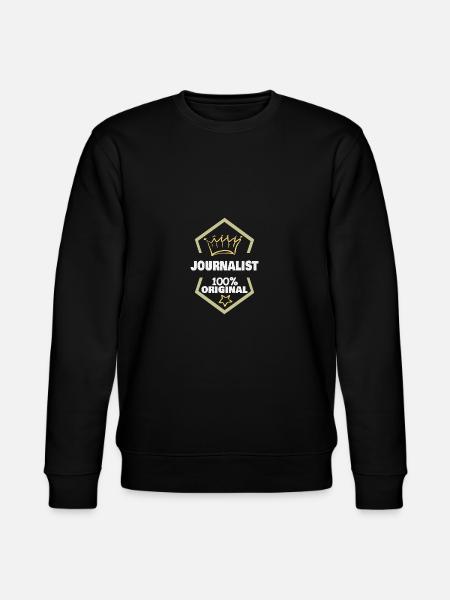 Work Journalist - Stanley/Stella CHANGER Unisex Organic Sweatshirt - black