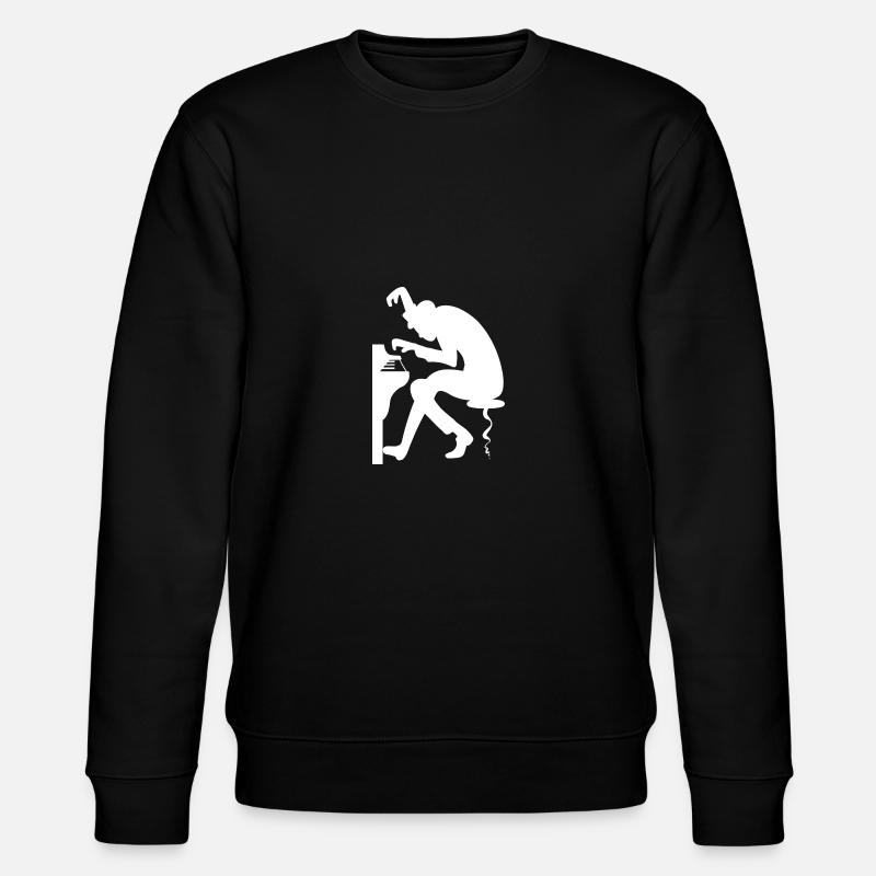 Le pianiste Pianiste Master Gift - Sweat bio CHANGER Stanley/Stella Unisexe - noir