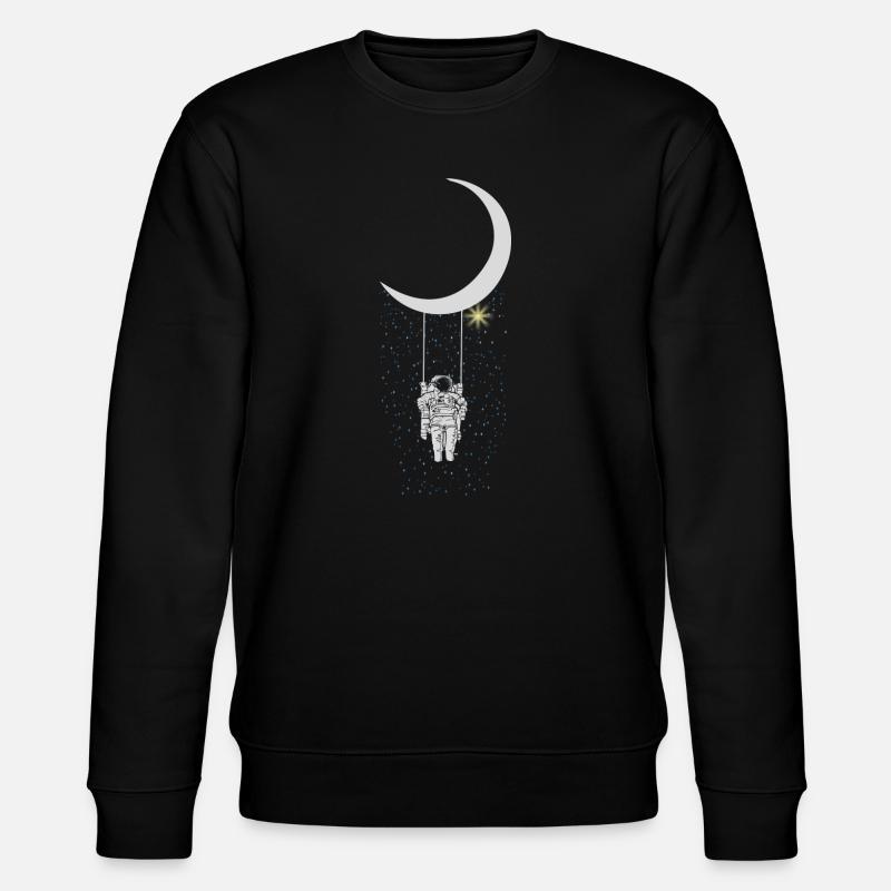 astronaute - Sweat bio CHANGER Stanley/Stella Unisexe - noir