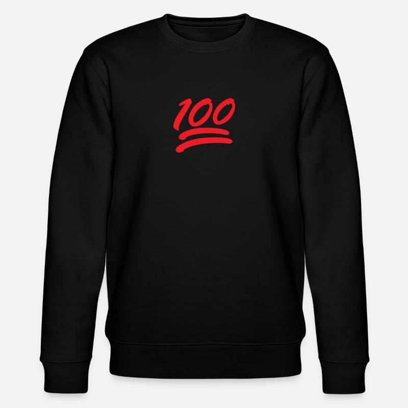 100 - Stanley/Stella CHANGER Unisex Organic Sweatshirt - black
