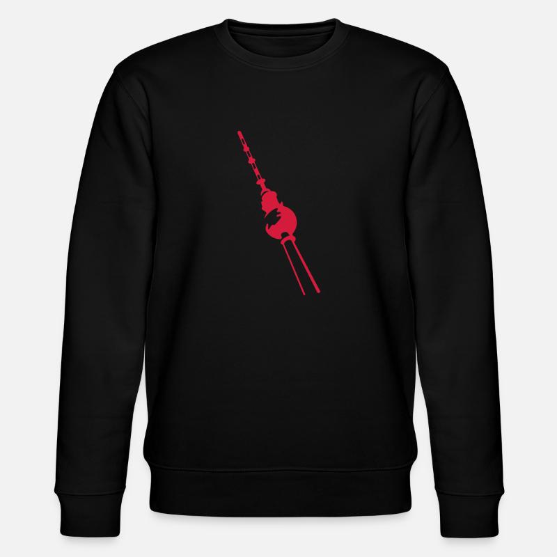 Fernsehturm Berlin - Stanley/Stella Unisex Bio-Sweatshirt CHANGER  - Schwarz