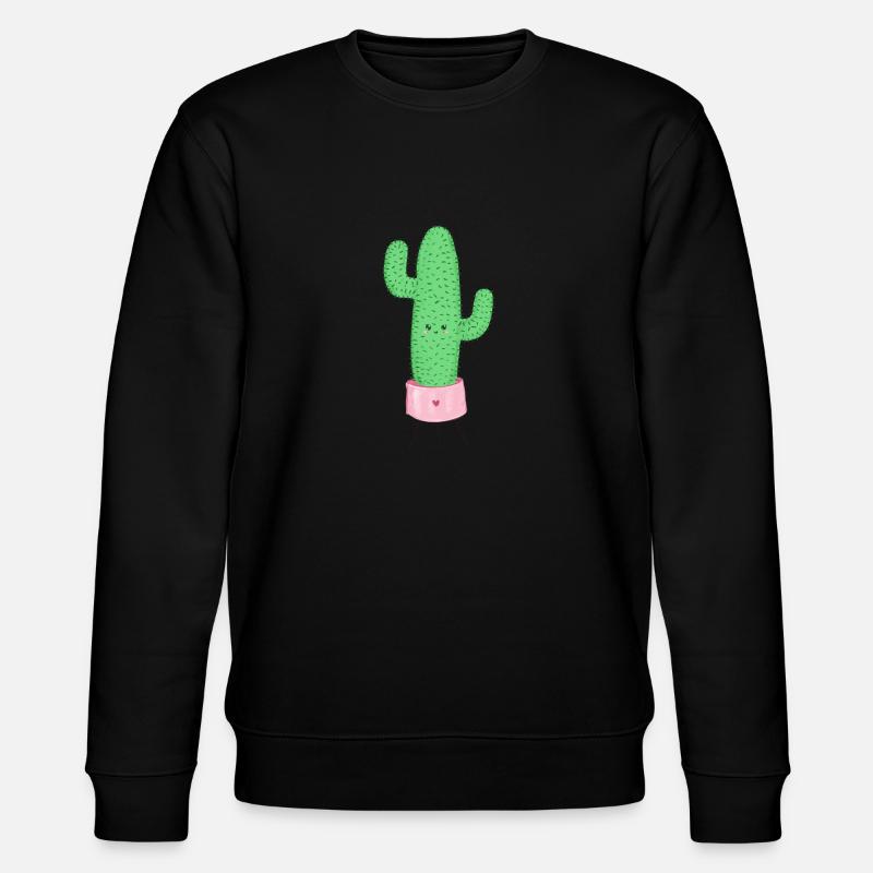 Cactus doux - Sweat bio CHANGER Stanley/Stella Unisexe - noir