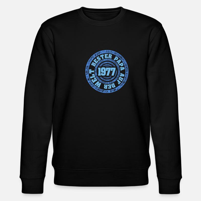 1977 - Stanley/Stella Unisex Bio-Sweatshirt CHANGER  - Schwarz