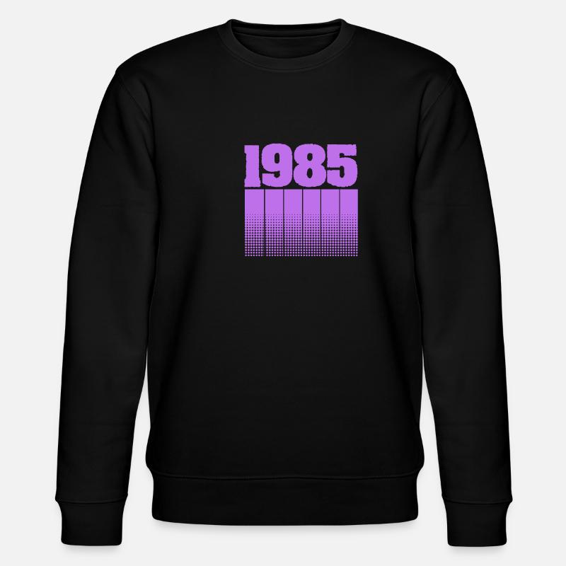 1985 - Stanley/Stella Unisex Bio-Sweatshirt CHANGER  - Schwarz