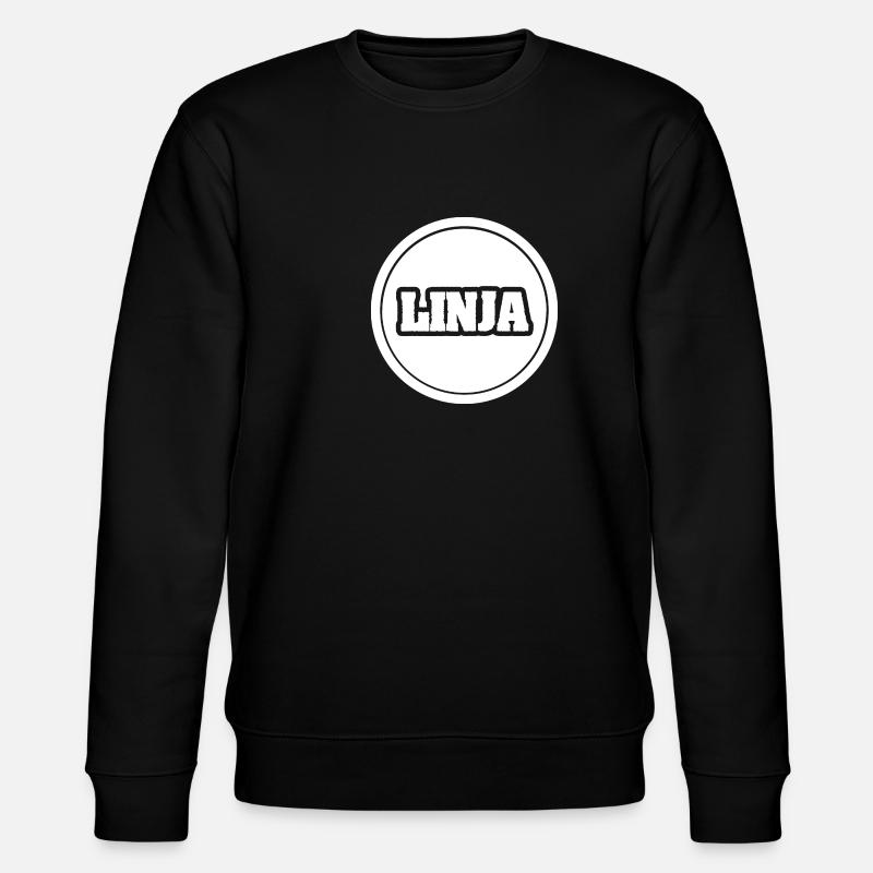 Prénom Linja - Sweat bio CHANGER Stanley/Stella Unisexe - noir