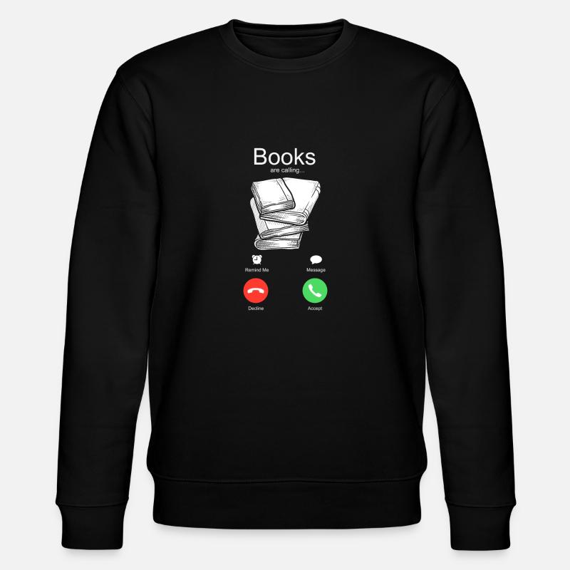 Appeler les livres - Sweat bio CHANGER Stanley/Stella Unisexe - noir