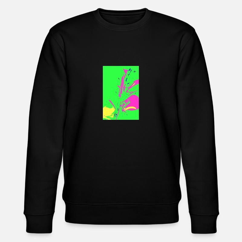 L’herbe dans pop art - Sweat bio CHANGER Stanley/Stella Unisexe - noir