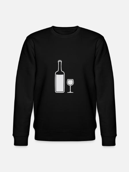 Wine - Stanley/Stella CHANGER Unisex Organic Sweatshirt - black
