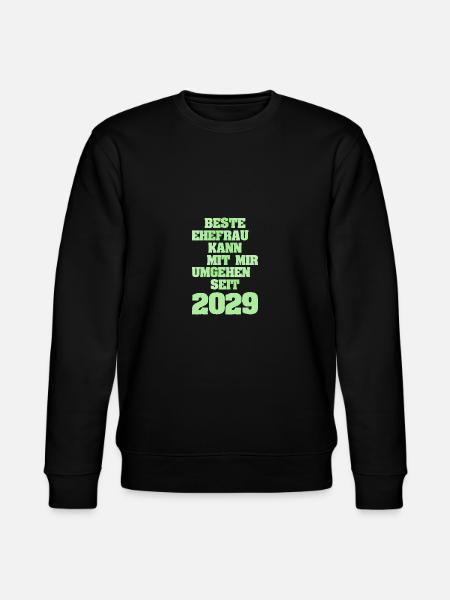 2029 - Stanley/Stella Unisex Bio-Sweatshirt CHANGER - Schwarz