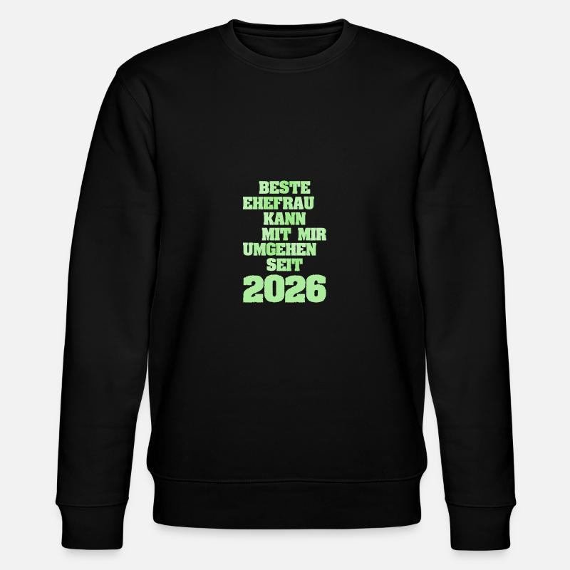 2026 - Stanley/Stella Unisex Bio-Sweatshirt CHANGER  - Schwarz