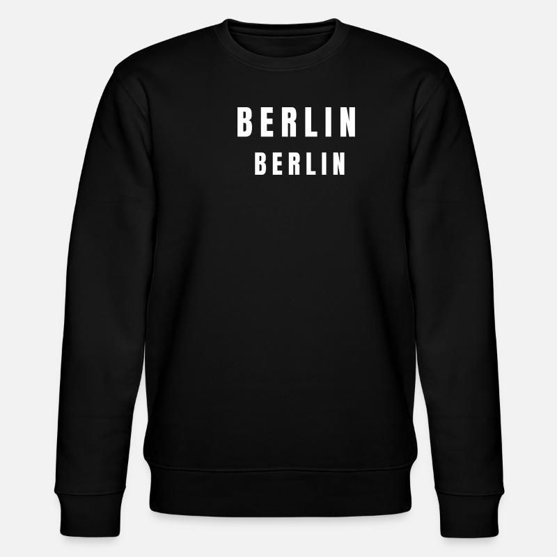 Berlin Berlin - Sweat bio CHANGER Stanley/Stella Unisexe - noir