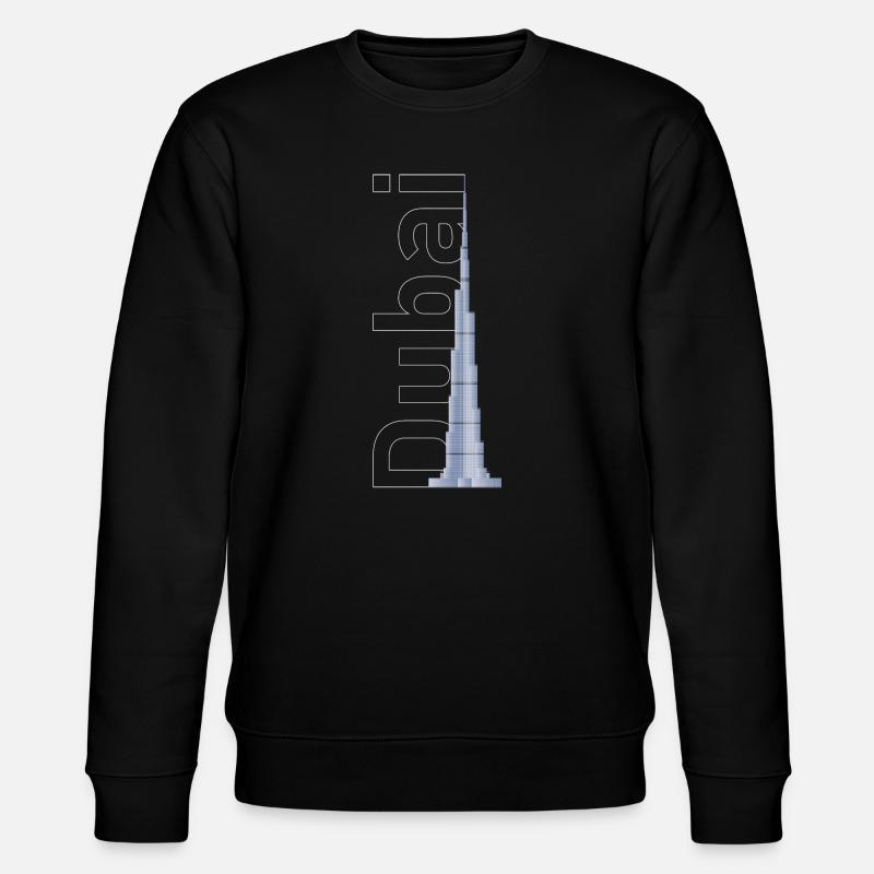 Silhouette de Dubaï – Burj Khalifa - Sweat bio CHANGER Stanley/Stella Unisexe - noir