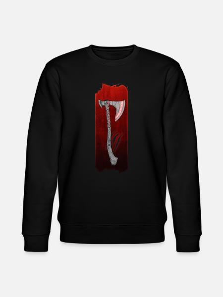 Luminary Pursuit: Hunter's Axe - Stanley/Stella CHANGER Unisex Organic Sweatshirt - black