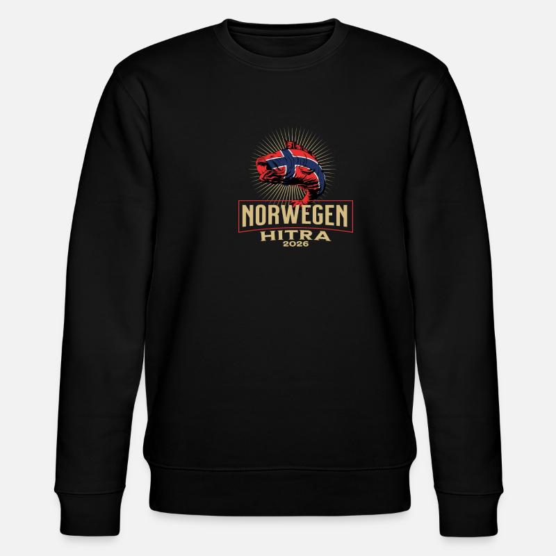 Norvège Hitra 2026 - Sweat bio CHANGER Stanley/Stella Unisexe - noir