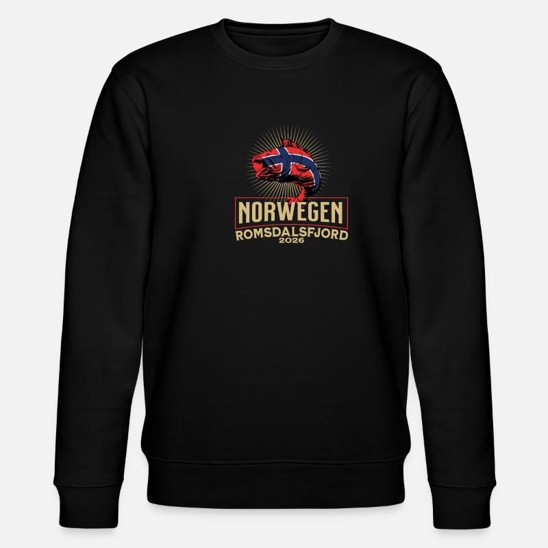 Norvège Romsdalsfjord 2026 - Sweat bio CHANGER Stanley/Stella Unisexe - noir