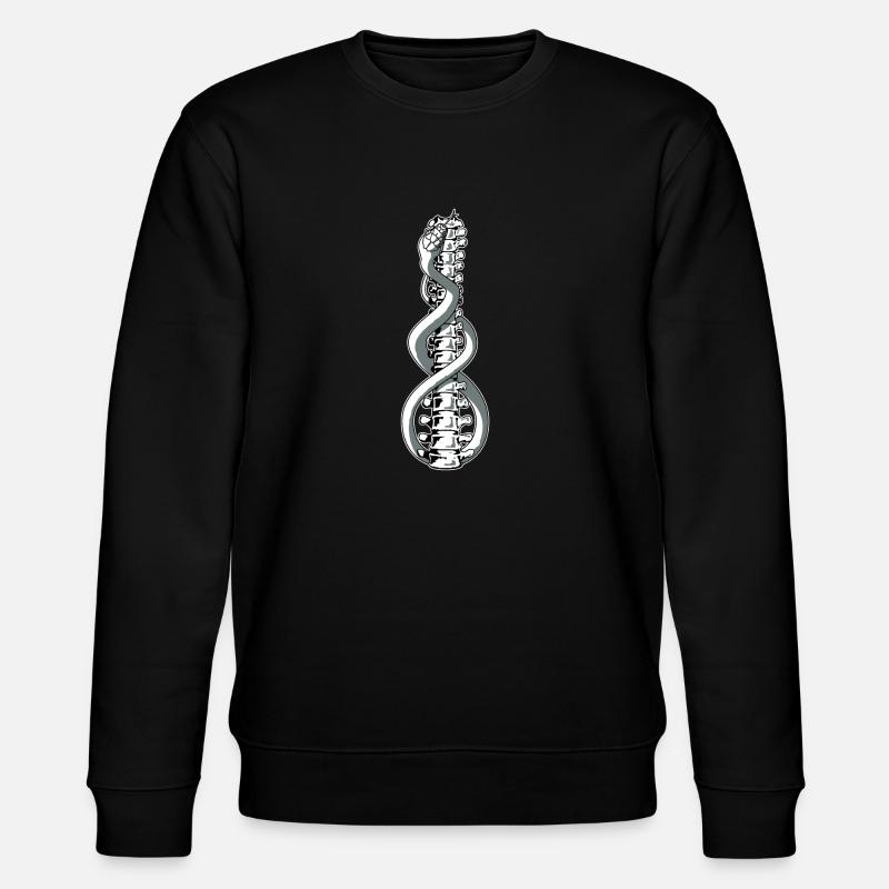 kundalini - Stanley/Stella Unisex Bio-Sweatshirt CHANGER  - Schwarz