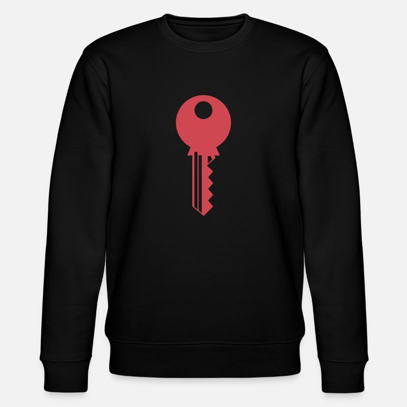 Schlüssel - Stanley/Stella Unisex Bio-Sweatshirt CHANGER  - Schwarz