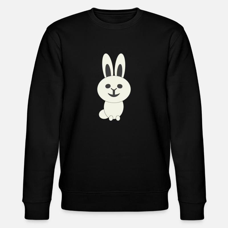 Fabelwesen -Tier - Stanley/Stella Unisex Bio-Sweatshirt CHANGER  - Schwarz