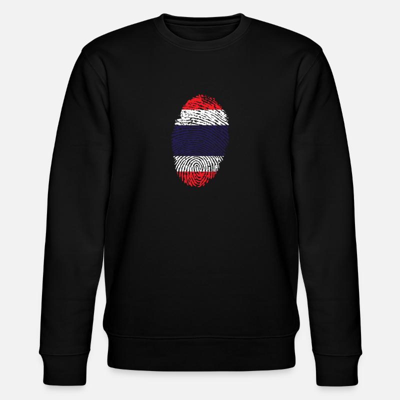 Empreintes digitales - Thaïlande - Sweat bio CHANGER Stanley/Stella Unisexe - noir