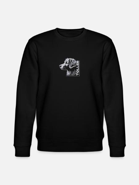 GREAT drawing head silver - Stanley/Stella CHANGER Unisex Organic Sweatshirt - black