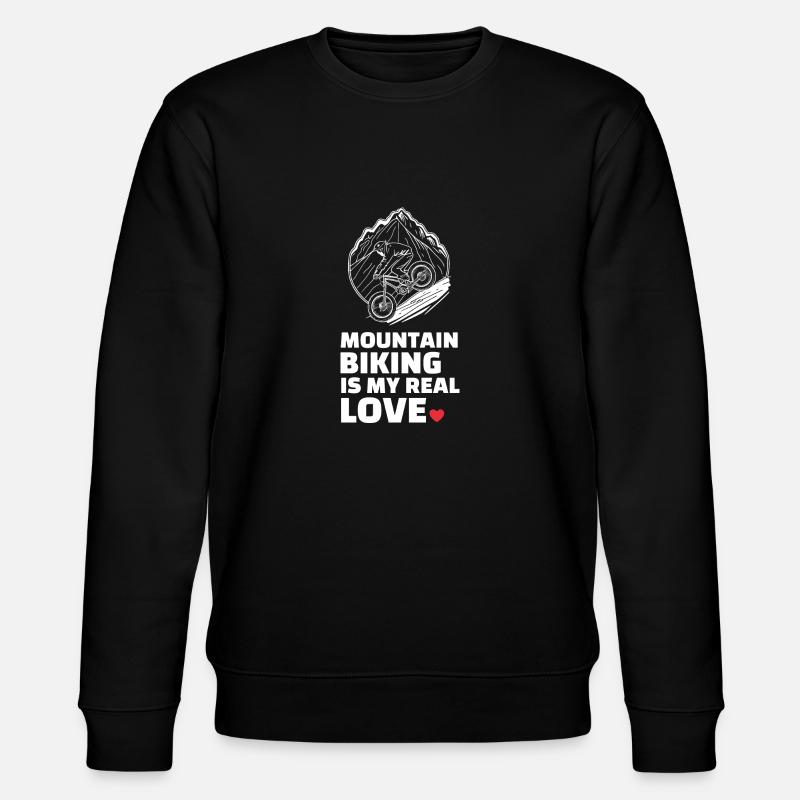 J’adore le VTT - Sweat bio CHANGER Stanley/Stella Unisexe - noir
