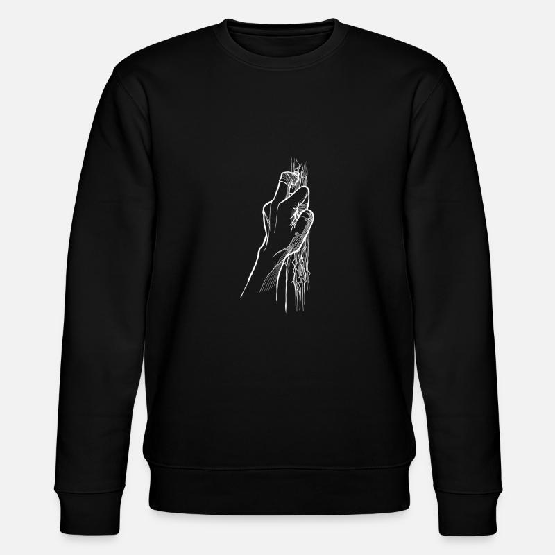 Grimper les doigts - Sweat bio CHANGER Stanley/Stella Unisexe - noir