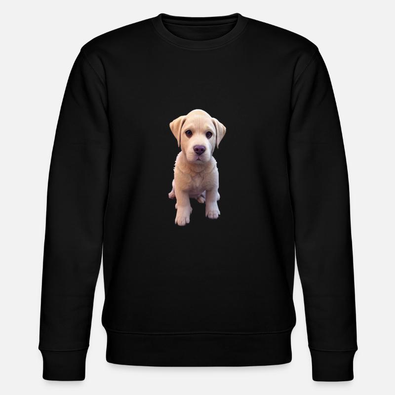 Labrador Dog - Labrador - Stanley/Stella CHANGER Unisex Organic Sweatshirt - black