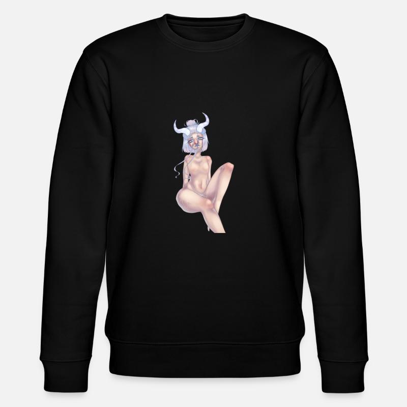 Anime Design - Stanley/Stella Unisex Bio-Sweatshirt CHANGER  - Schwarz