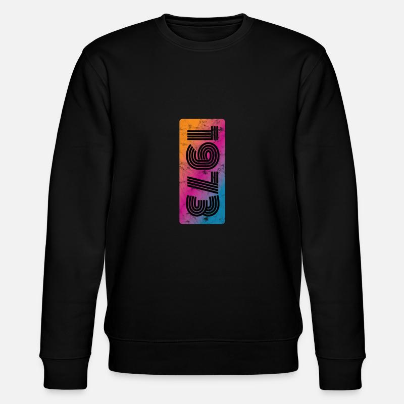 Millésime 1973 - Sweat bio CHANGER Stanley/Stella Unisexe - noir