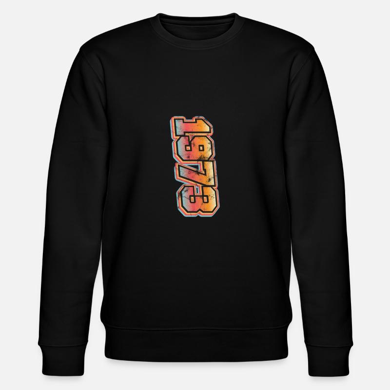Millésime 1973 - Sweat bio CHANGER Stanley/Stella Unisexe - noir