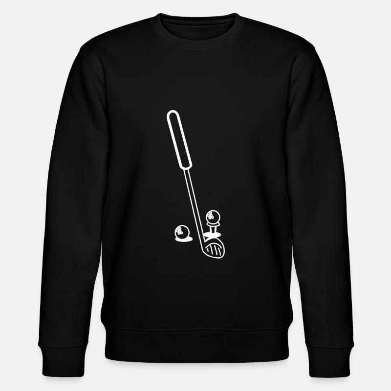 Golf golf club golf - Sweat bio CHANGER Stanley/Stella Unisexe - noir