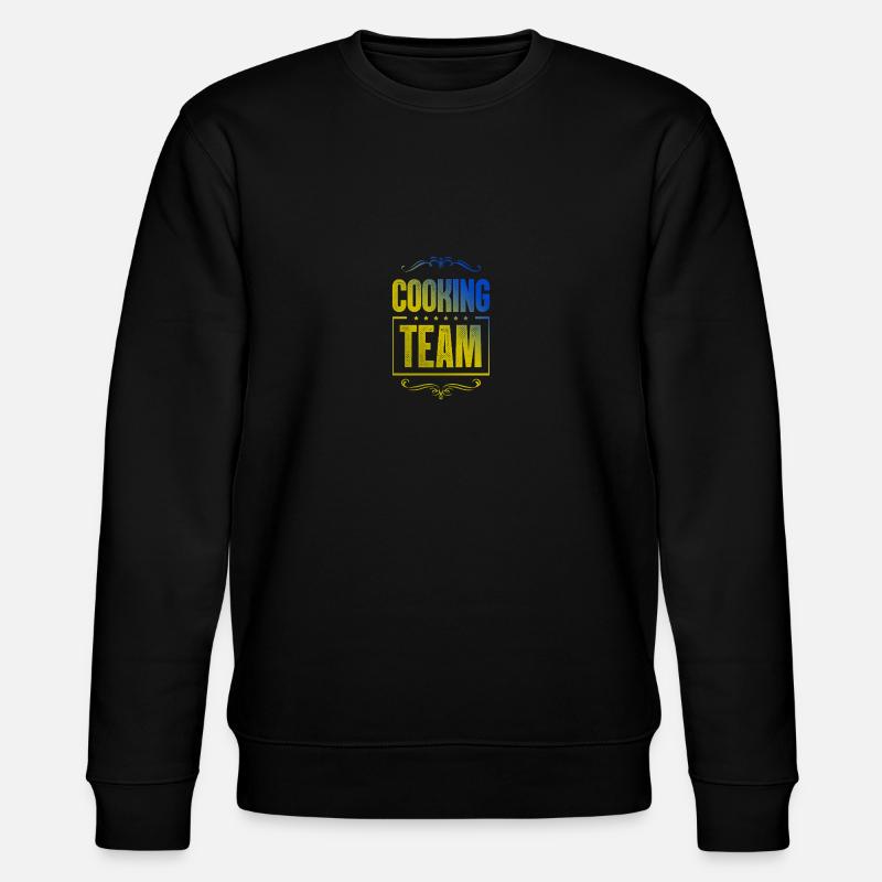 Cooking Crew - Stanley/Stella Unisex Bio-Sweatshirt CHANGER  - Schwarz