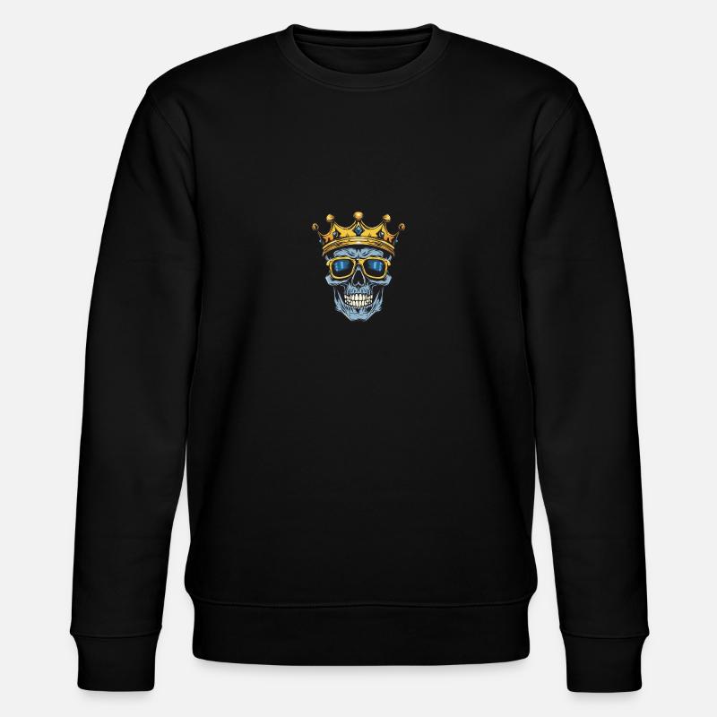Skull King - Stanley/Stella CHANGER Unisex Organic Sweatshirt - black