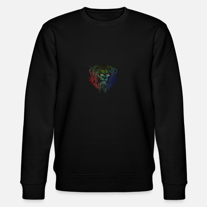 Südafrika - Stanley/Stella Unisex Bio-Sweatshirt CHANGER  - Schwarz