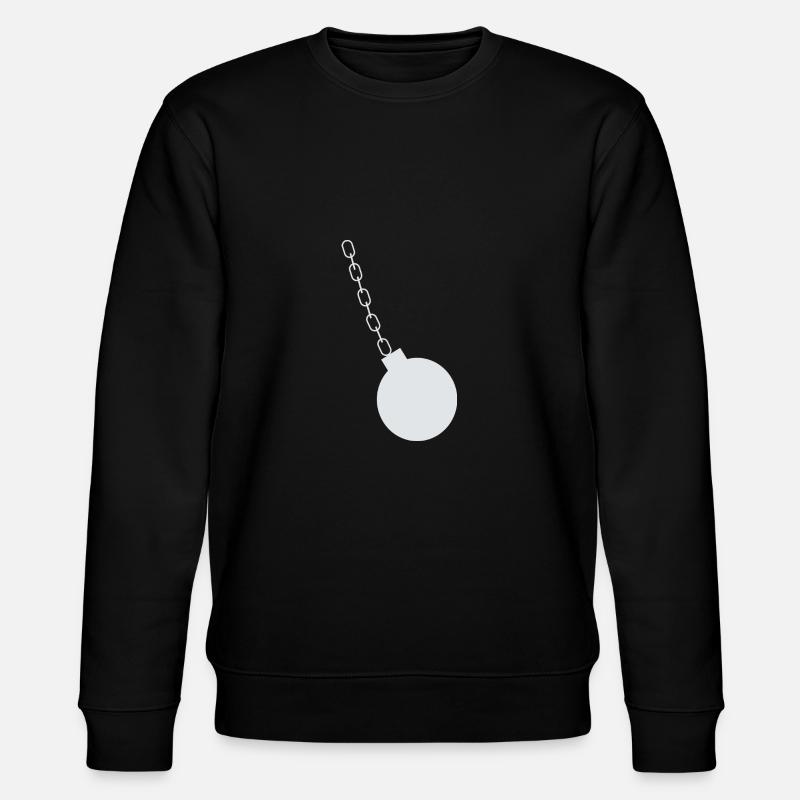 Abrissbirne - Stanley/Stella Unisex Bio-Sweatshirt CHANGER  - Schwarz