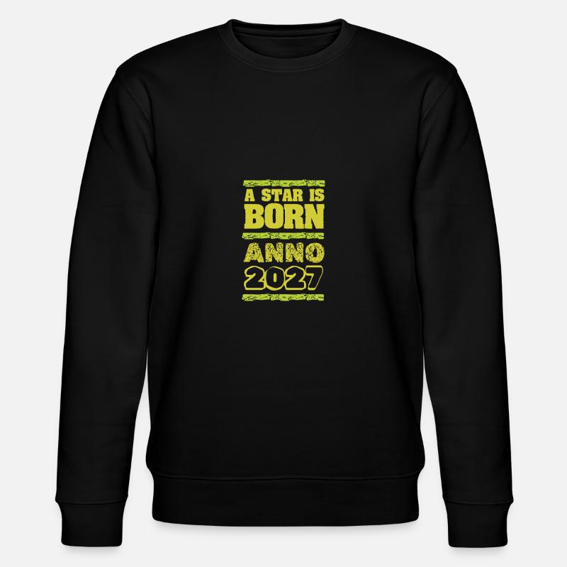 is 2027 - Stanley/Stella Unisex Bio-Sweatshirt CHANGER  - Schwarz