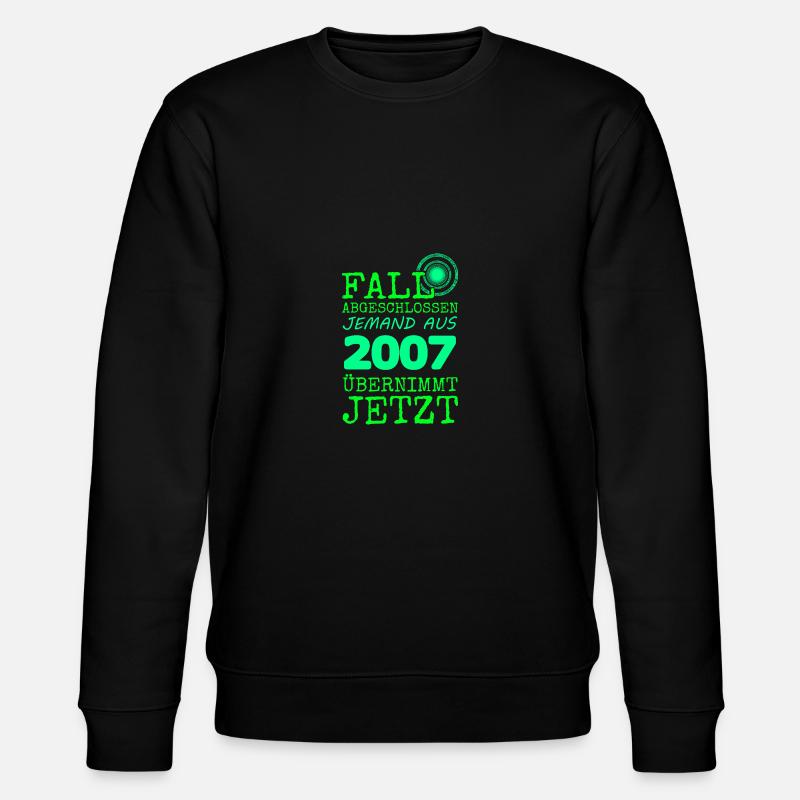 2007 - Stanley/Stella Unisex Bio-Sweatshirt CHANGER  - Schwarz