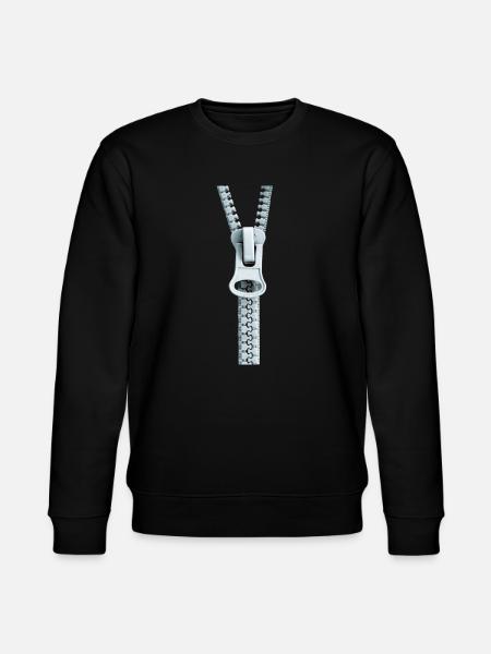OPEN? - Stanley/Stella CHANGER Unisex Organic Sweatshirt - black