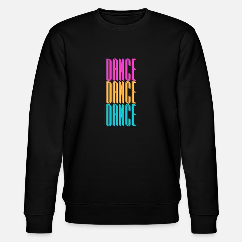 dance dance dance - Stanley/Stella Unisex Bio-Sweatshirt CHANGER  - Schwarz