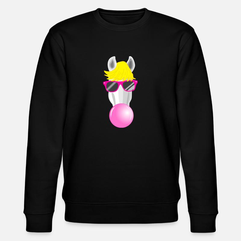Cheval cool - Sweat bio CHANGER Stanley/Stella Unisexe - noir