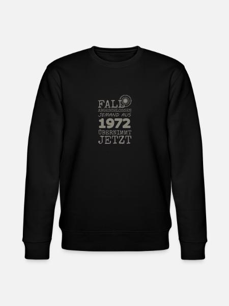 1972 - Stanley/Stella CHANGER Unisex Organic Sweatshirt - black