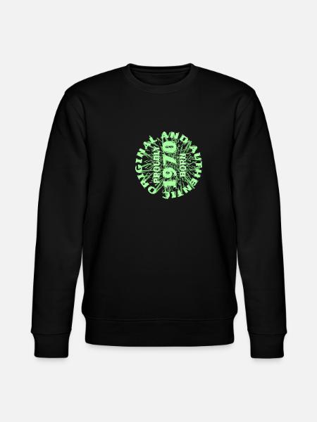 Birthday 1970 - Stanley/Stella CHANGER Unisex Organic Sweatshirt - black
