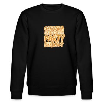 Grenada Grenada - Stanley/Stella Unisex Bio-Sweatshirt CHANGER  - Schwarz - Vorne - Nik (191cm) & Marisol (170cm)