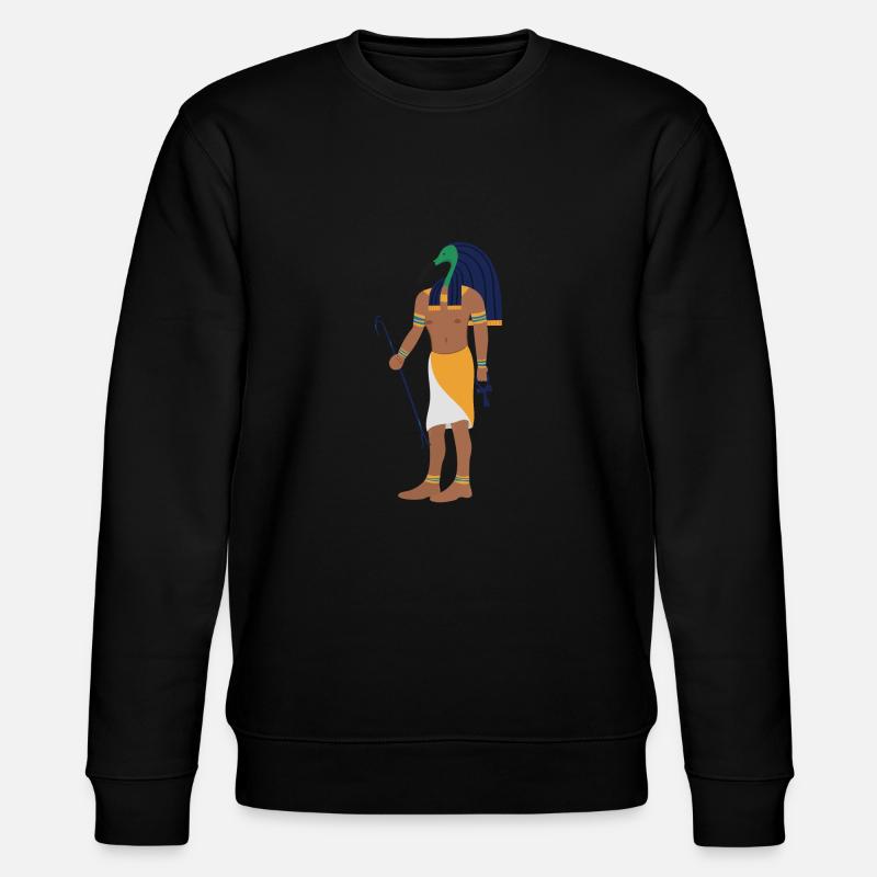 Thoth - Stanley/Stella Unisex Bio-Sweatshirt CHANGER  - Schwarz