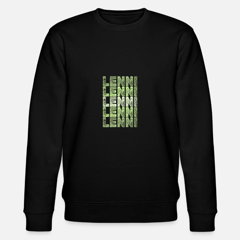 Nom de naissance Lenni - Sweat bio CHANGER Stanley/Stella Unisexe - noir