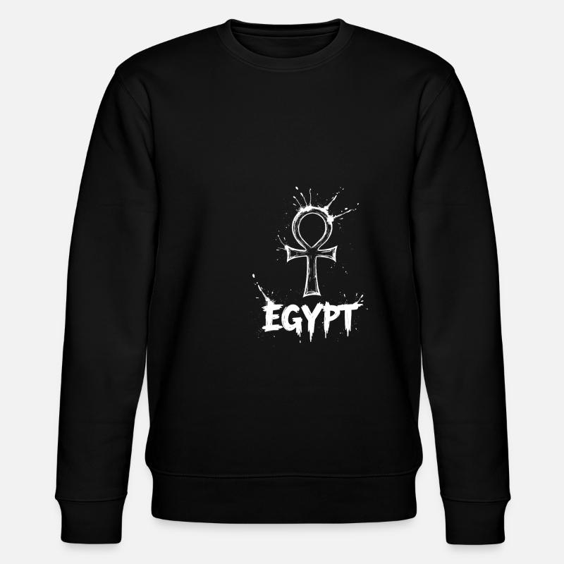 Égypte Ankh Symbole Splash - Sweat bio CHANGER Stanley/Stella Unisexe - noir